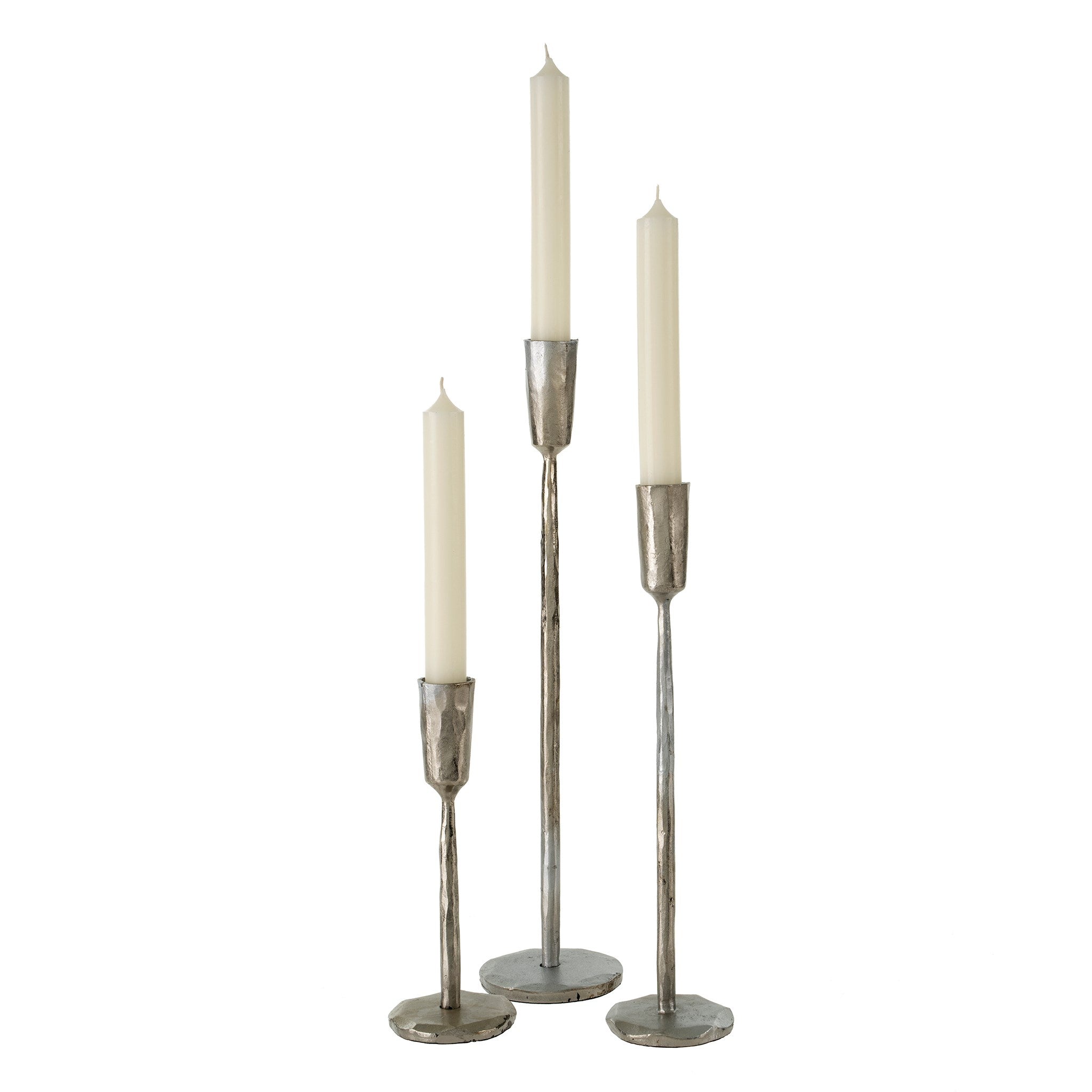 Eleanor Candle Sticks - Silver