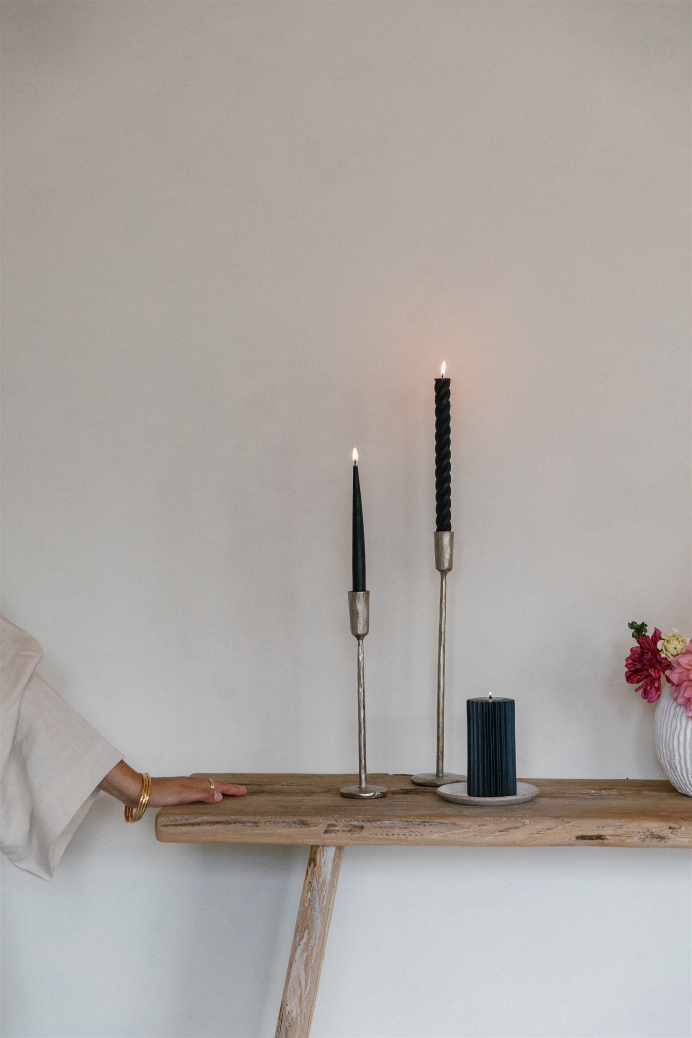 Horizon - Beeswax Taper Candles
