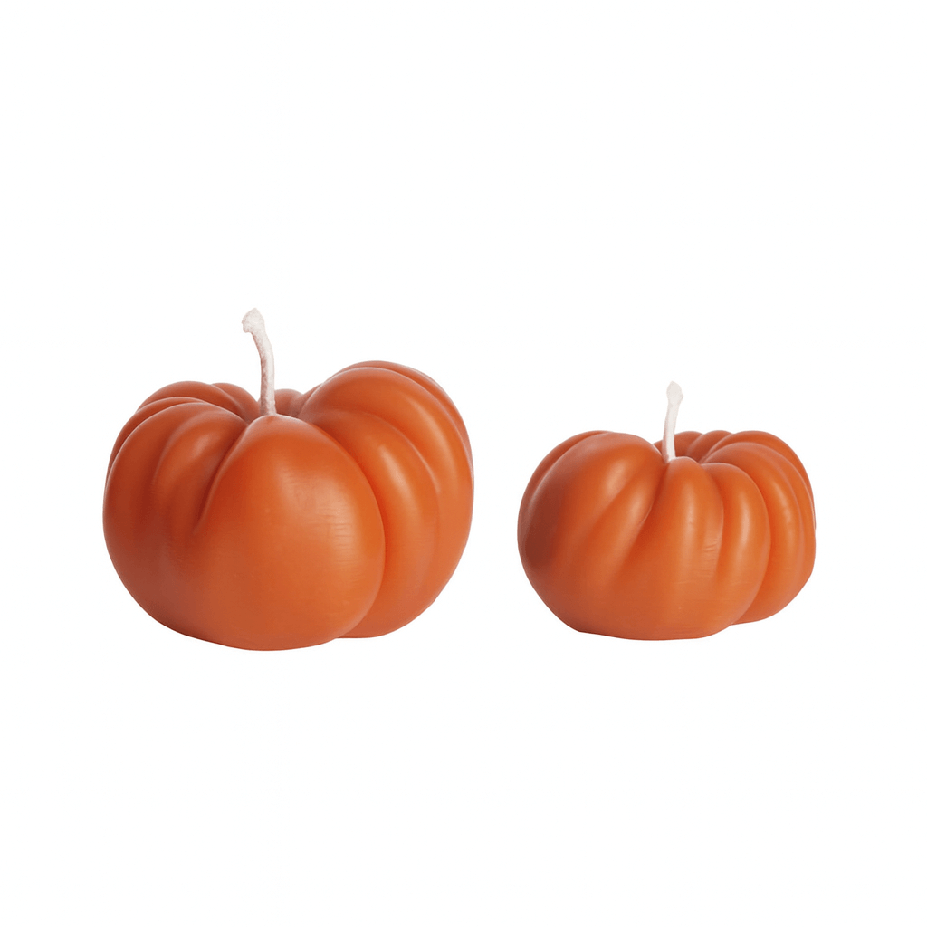Heirloom Tomato Candle - Sun kissed Orange heirloom tomato, showcasing their unique design and color.