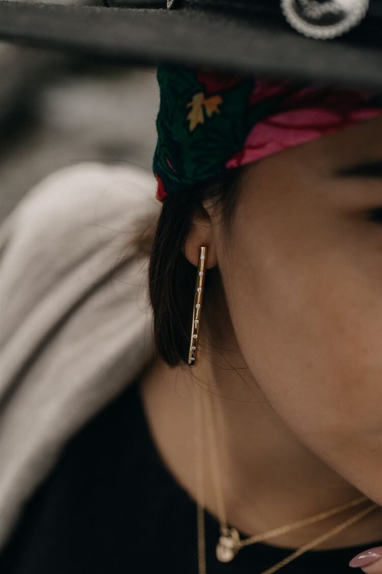 M A K O Y O O H S O K O Y I (Wolf Trail Earrings)