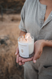 AWATSIMOIHKA - Gratitude - Crystal Candle