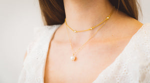 CULTURED PEARL NECKLACE