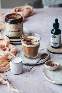 HAPPINESS Powder | Herbal Coffee with Mood Boosters