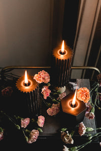 Night - Beeswax Hexagon Candle