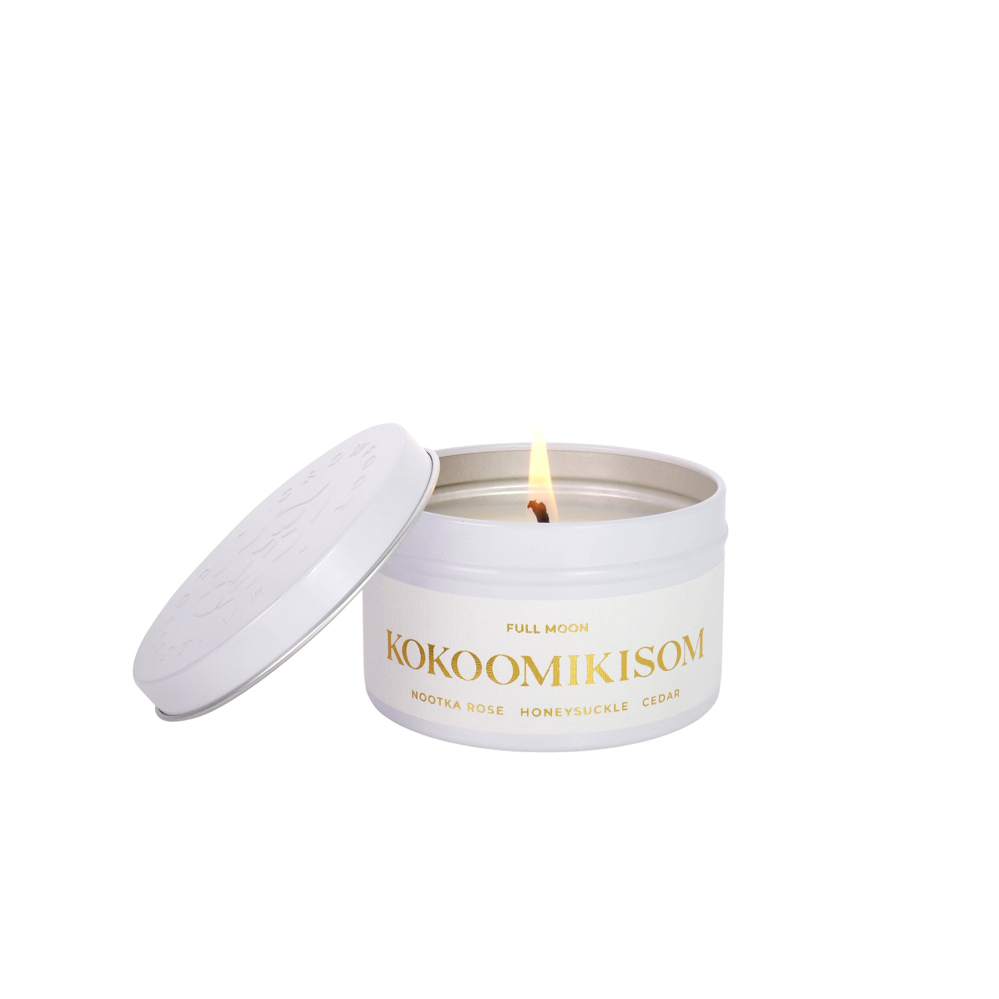 KOKOOMIKISOM - Full Moon - Tin Candle
