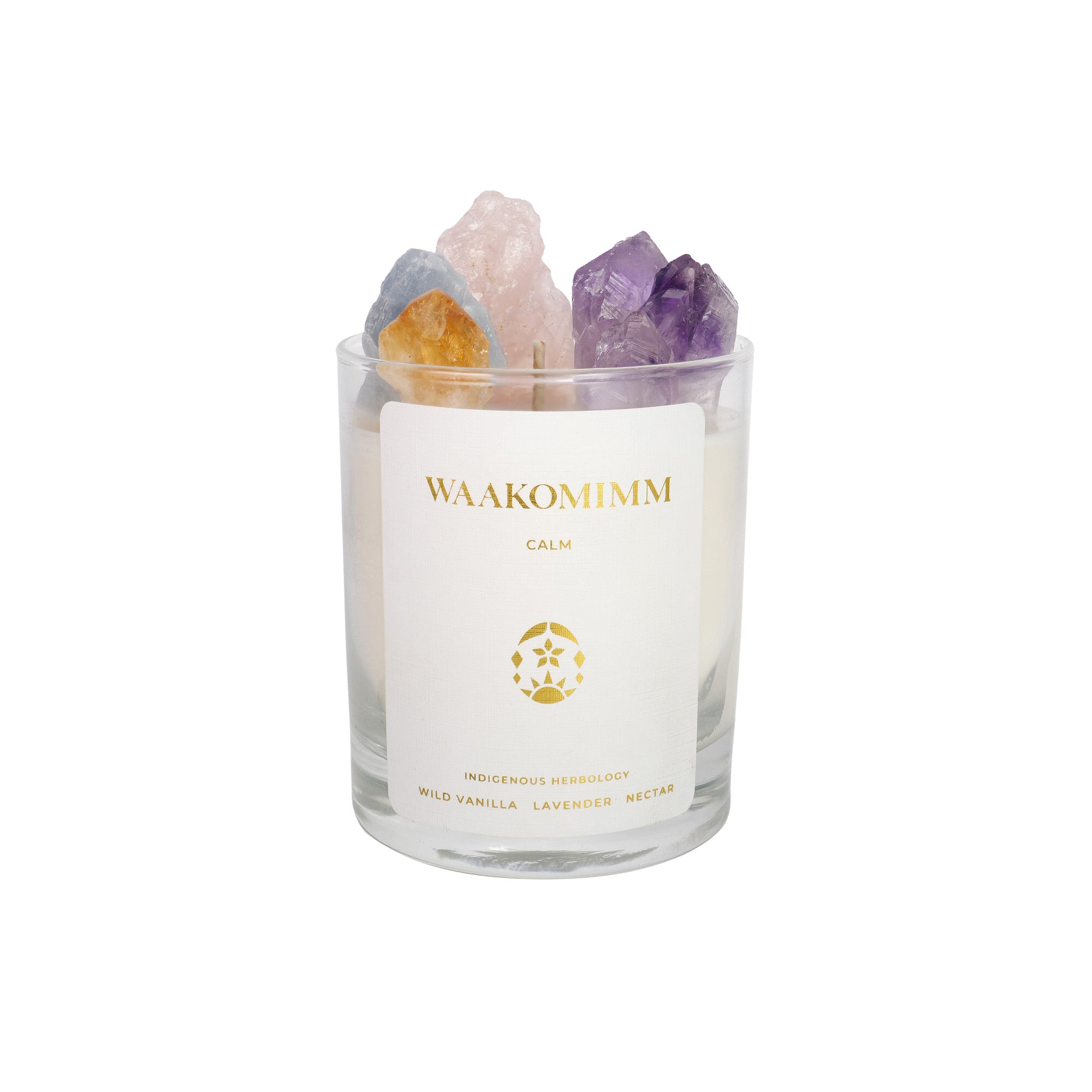 WAAKOMIMM - Calm - Crystal Candle